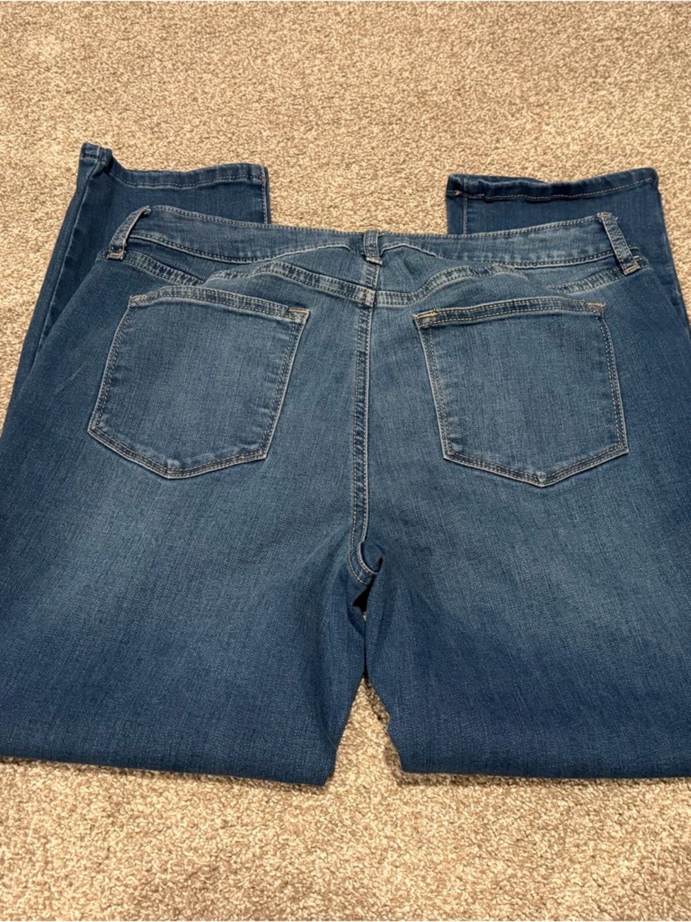 Sonoma women’s jeans Straight Leg Sz 14 petite denim